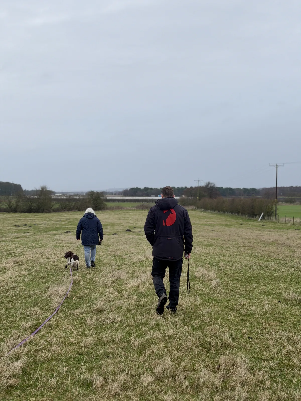 Danny Wells training a dog at Unleashed K9